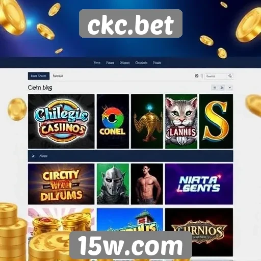 Opções de jogos disponíveis no ckc.bet